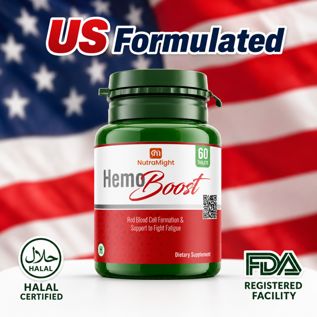 HemoBoost US-formulated iron supplement Pakistan - 60 tablets