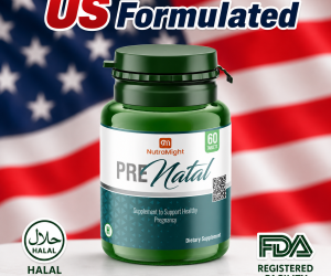 Prenatal US-formulated pregnancy supplement Pakistan - 60 tablets
